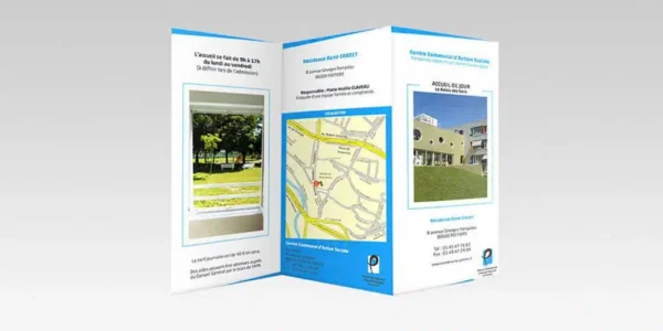 flyer pour la résidence René Crozet